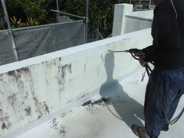 外壁・補修工事/塗装工事　　屋上・遮熱コート塗装工事