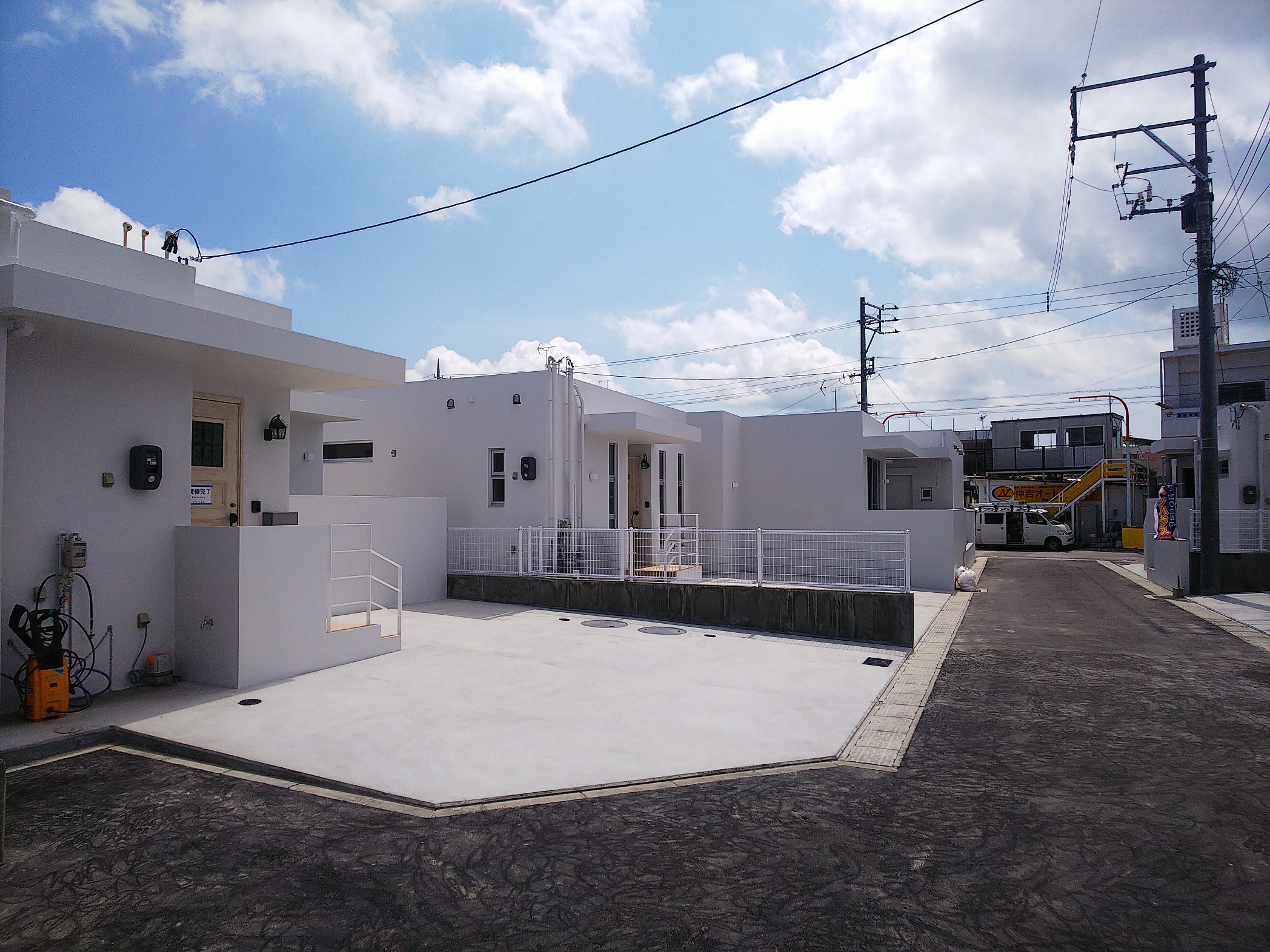 新築建売 塗装工事/屋上遮熱塗装工事