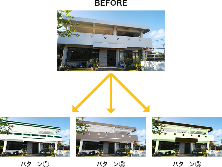 カラーシミュレーションのご案内